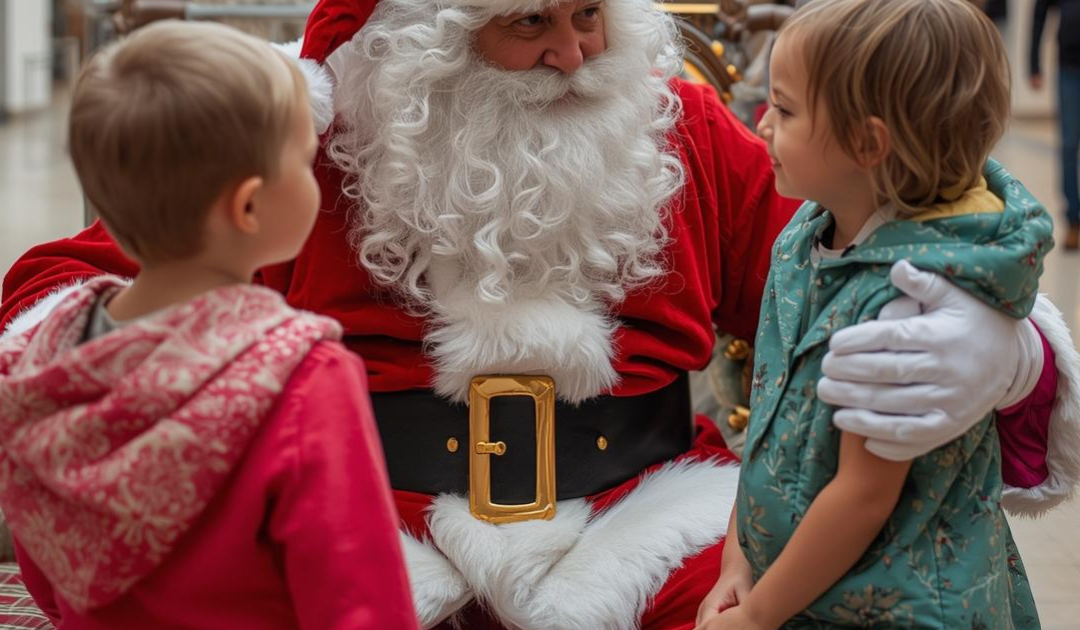 When a Child Tells Santa Not to Eat Cookies Because He’s Too Fat