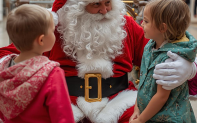 When a Child Tells Santa Not to Eat Cookies Because He’s Too Fat